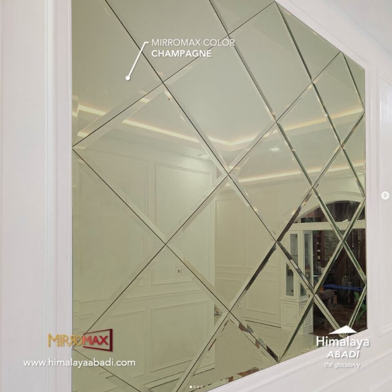 Warna Cermin Grey Mirror Back Painted Glass Himalaya Abadi