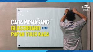 papan tulis kaca glassboard