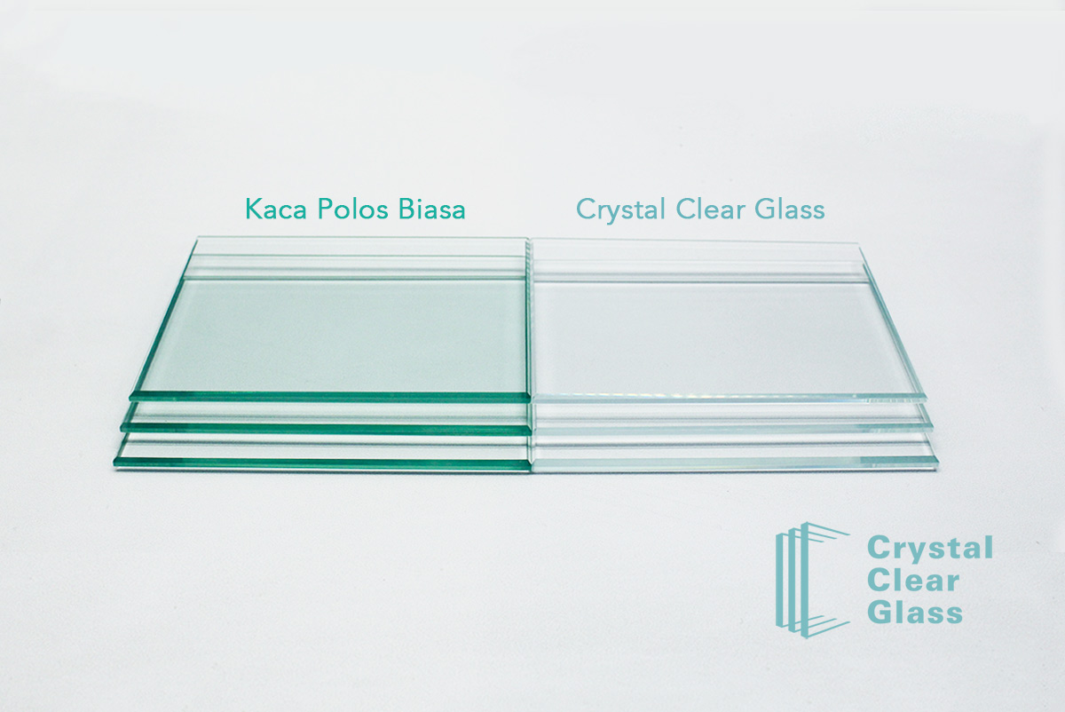 CRYSTAL CLEAR  GLASS Kaca  Optic Clear  Himalaya Abadi