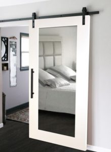 pintu kaca cermin