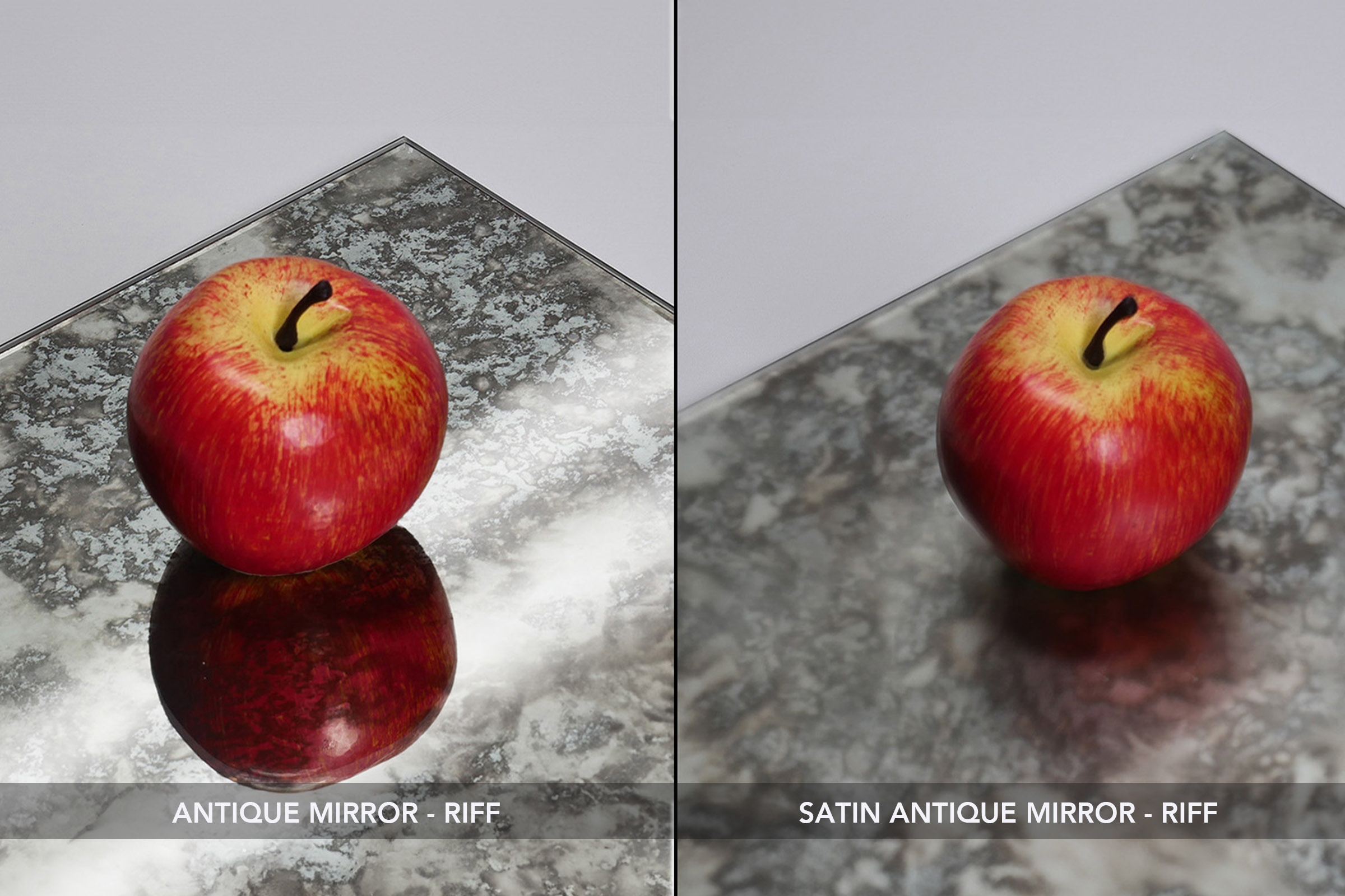 Satin Antique mirror Riff