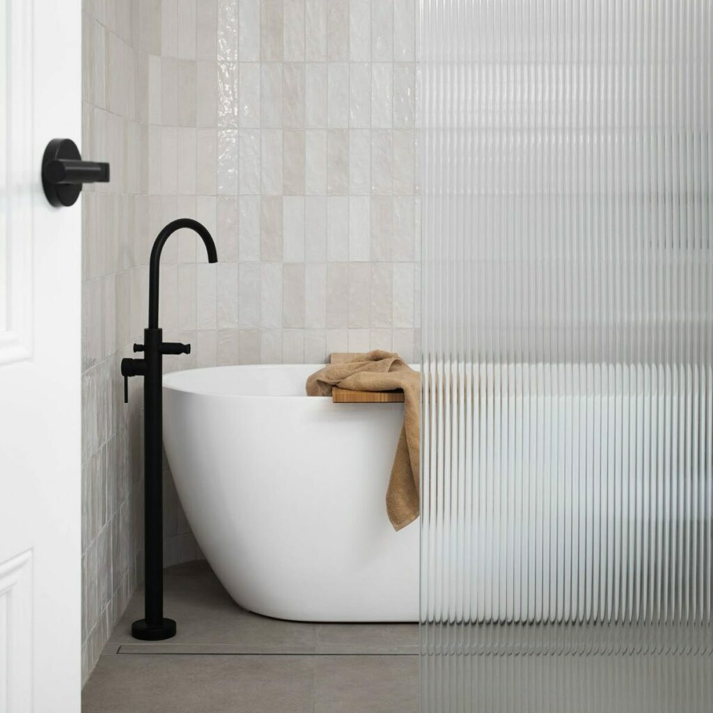 Kaca Kamar Mandi Sliding