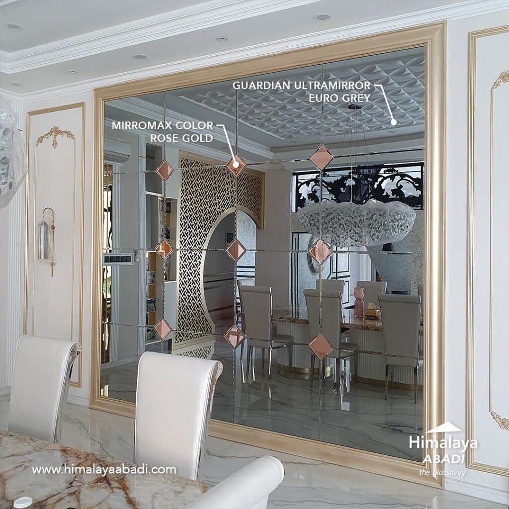 Kaca Cermin Dark Grey